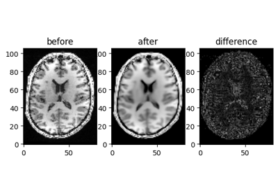 Denoise images using Non-Local Means (NLMEANS)